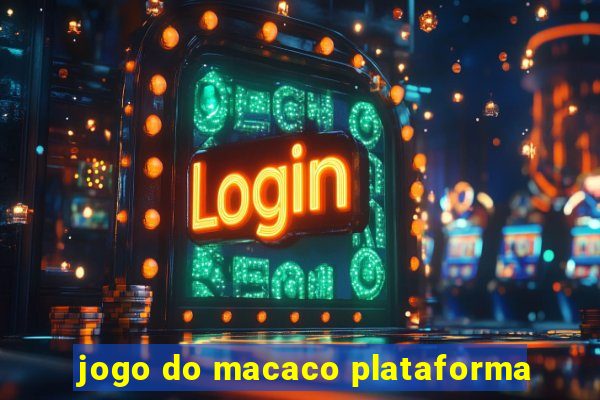 jogo do macaco plataforma